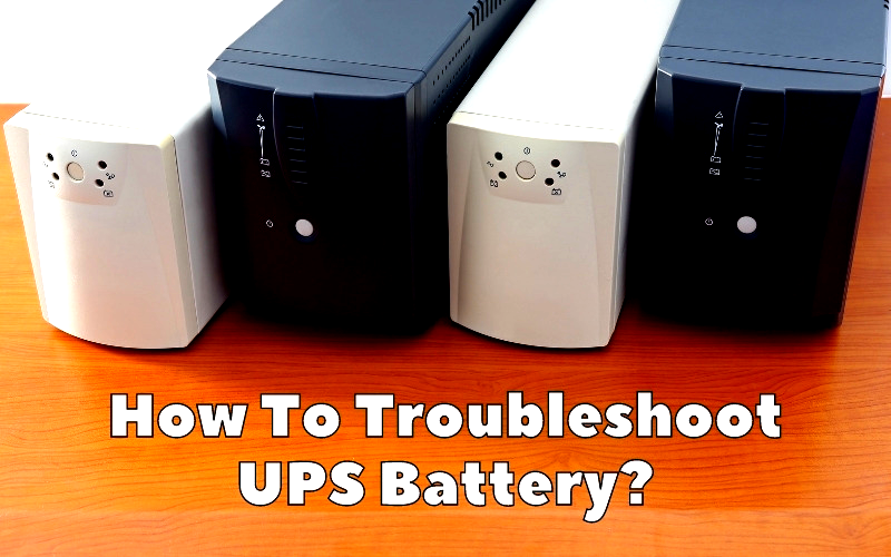 How to repair power UPS if UPS is not providing backup