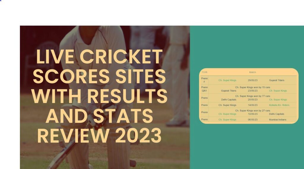 Cricket Scores