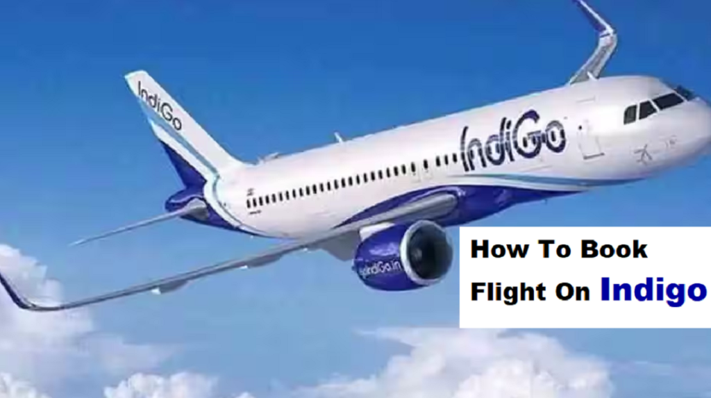 How to book flight on Indigo
