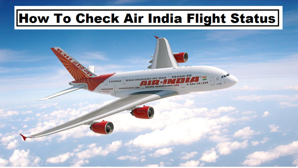 How to check Air India flight status
