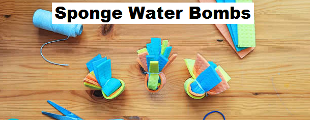 How to make Sponge Water Bombs
