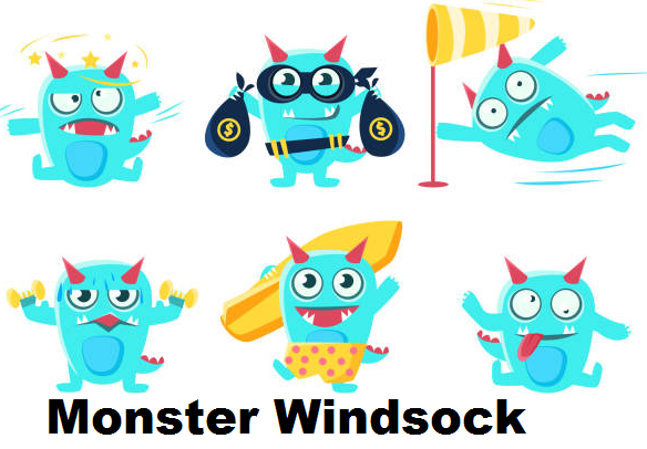 How to make a monster windsock