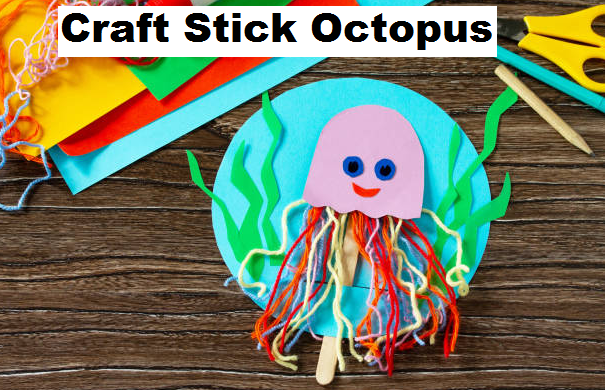 How to make craft stick octopus