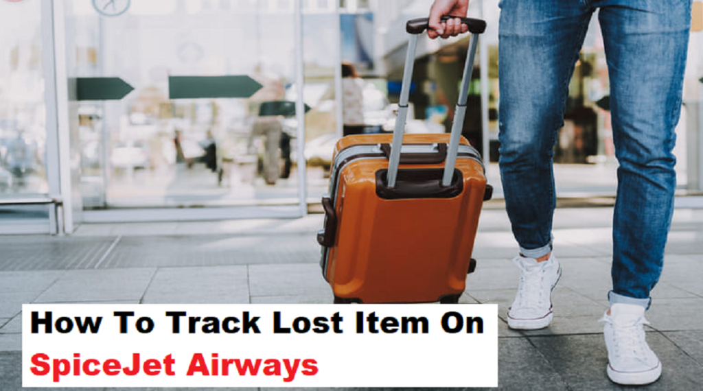 How to track lost item on SpiceJet Airways