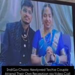 Techie Couple Joins Wedding Reception Virtually: A New Trend